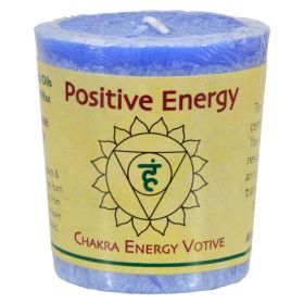 Aloha Bay - Chakra Votive Candle - Positive Energy - Case Of 12 - 2 Oz