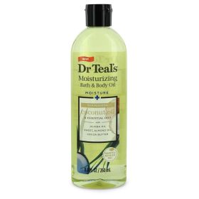 Dr Teal's Moisturizing Bath & Body Oil by Dr Teal's Nourishing Coconut Oil with Essensial Oils, Jojoba Oil, Sweet Almond Oil and Cocoa Butter