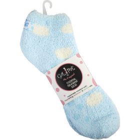 SPA ACCESSORIES by Spa Accessories GAL PAL ESSENTIAL MOIST SOCKS WITH JOJOBA & LAVENDER OILS (BLUE)