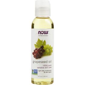 ESSENTIAL OILS NOW by NOW Essential Oils GRAPESEED OIL 100% PURE SENSITIVE SKIN CARE 4 OZ