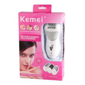 Electric Tweezers Whole Body Armpit Hair Private Parts Leg Hair Clip Rechargeable Hair Extractor (Option: KM505-EU)